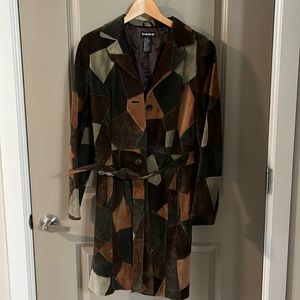 bebe Vintage 100% Leather lined jacket